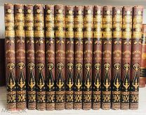 1857 УКРАШЕНИЕ КНИЖНОЙ ПОЛКИ 96 ГРАВИРОВАННЫХ ПОРТРЕТОВ 3000 СТРАНИЦ БИОГРАФИЙ ВЫДАЮЩИХСЯ ЛЮДЕЙ