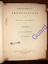 «Philosophical transactions of the royal society of London» Vol 172 Part I и II, 1881г. 560с.+66вкл.
