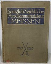 Каталог фабрики Мейсен (Meissen), 1910 год, РЕДКОСТЬ