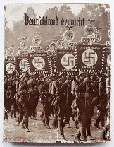 3 Рейх Альбом «Deutschland erwacht» в Суперобложки 1933 Первое издание с Эрнстом Рёмом
