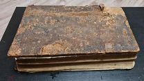 Большая Антикварная книга Священного Писания - Библия, 1888г более 400 страниц!