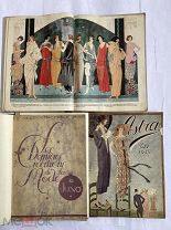 3 ФРАНЦУЗСКИХ ЖУРНАЛА МОД ЛЕТО 1924-25 годКРАСОЧНОЕ ИЗДАНИЕ