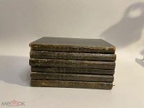 Старинная книга Ф.Булгарин полное собрание сочинений 6 томов 1839-1844 г. прижизненное изд.