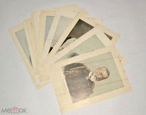 Сборник портретов известных деятелей-20 шт. приложения журнала Искра до 1917(Лот Ж989)