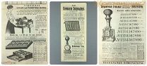 Прейскурант Компания Эксцельзиор Елисаветград каталог реклама до 1917 Рекламная брошюра банк мебель