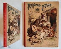 [Роскошно илл. изд. ] Max Barack. РЕЙНЕКЕ ЛИС (немецкое издание).1895-1900 (?). СОСТОЯНИЕ! Номерной.