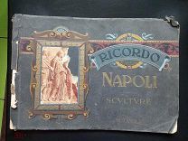Ricordo di Napoli Sculture. Альбом. Память о Неаполе. Скульптура. 32 фототипии.