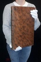 Фолиант. Суеверия и предрассудки. 1733 год. Франц. Яз. 40,6 26 см. 11 листов гравюр.