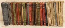 35 книг одной серии в издательских переплётах и обложках. Русская и мировая классика. 1883-1904.