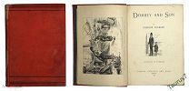 1890г. Чарльз Диккенс. Домби и сын. Dombey and son by Charles Dickens.