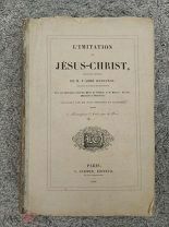 Книга Исус Христос 1856 Париж