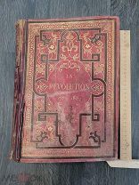ФРАНЦУЗСКАЯ РЕВОЛЮЦИЯ 1782-1882 - СТАРИННАЯ КНИГА 1883 ГОД - ЗОЛОТОЙ ОБРЕЗ - ПРАЗДНИЧНОЕ ЮБ ИЗДАНИЕ
