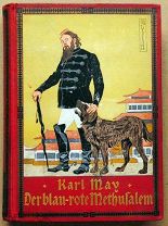 Книга антикварная DER BLAUROTE METHUSALEN Karl May приключения китай ОРИГИНАЛ