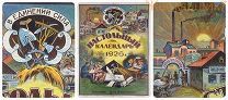 ПРОБНАЯ ПЕЧАТЬ Обложка Настольный календарь 1926 Центросоюз кооперация агитация СССР фабрика НЭП