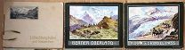 альбом репродукций Lötschbergbahn Gemmi Pass Berner Oberland Furka Grimsel Альпы Ь13989 3 шт подтв