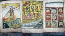 Книга старинная церковная с картинками золочение 18 век?