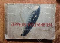 Альбом сигаретных вкладышей, Цеппелин, Zeppelin, редкость, попадается впервые. Германия, 1932 г