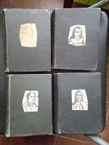 Эжен Сю. Агасфер. Роман в 4 томах. Издательство Академия 1933, 1934, 1935, 1936 годы