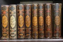 Книги тысячи и одной ночи. 8 томов. Суперобложки. (комплект). Academia. 1929-1939.