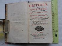 РАСПРОДАЖА редкий 1739 год ИСТОРИЯ народа божьего МЕССИЯ священный текст книга № 15
