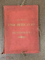 Старинный альбом-папка Fragments D Architecture de la Renaissance 19 век? C РУБЛЯ
