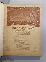 Старинная книга Der architekt 1902 год Архитектор