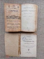Иллюстрированный спутник садовода, П.Штейнберг, 1913+Новая система пчеловодства, 1917. Одним лотом