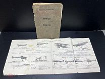 Книга 1911 г. из архива лётчика Льва Гринева «Немецкие и вражеские самолёты ».!