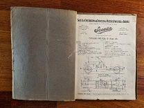 Каталог рекламный Scemia Франция. 1921 г. Автомобили, тракторы, трамваи, троллейбус, грузовики.