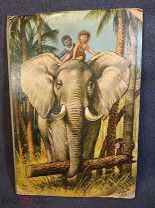 Книга раскладушка 3 D животные джунгли тропики лес приключения ( КРЛ )