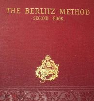 Антикварный Учебник Английского «Метод Берлица» 1901 год. Золотое Тиснение. Орнаменты. Модерн