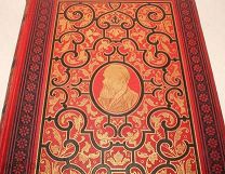 Красивейшая Старинная Антикварная Книга 1896 года. Гончаров «Обломов». Золотое тиснение 19 век
