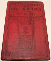 Антикварная Немецкая Иллюстрированная Книга 1913 года. Юмор, новости, и не только. (Модерн)