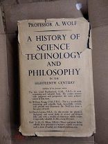 #67926 - Wolf A. A History of Science Technology and Philosophy in the Eighteenth Century