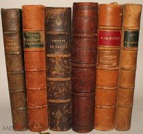 Антикварная Книга. 1866 год. Работы Древнеримского Историка Тацита. (Кожа. Золотое тиснение)