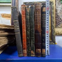 Антикварные книги середины 19 века в достойном состоянии Европа Коллекция