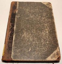Старинная, Антикварная Немецкая Книга. Произведения Шиллера. 19 век. Кожаный корешок и уголки.