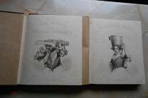 1870 -е г Собрание ГРАВЮРЫ ХОГАРТ 150шт 2 тома
