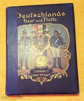 1900 г. Гигантская шикарная книга. Немецкая армия и флот пером и картиной. Зигель и Фон Шпехт. С 1 р