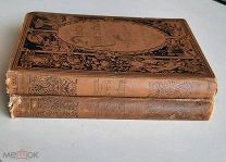 Антикварная книга Дом и Хозяйство сочинение Марии Ределин. В двух томах. 1900год.