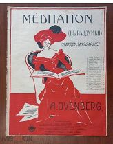 В раздумьи. Романс со словами / Meditation. Chanson sans paroles: [Ноты] Композитор А. Овенберг / A.