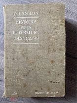 История французской литературы 1912 на французском языке