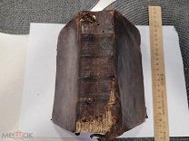 СТАРИННАЯ ЦЕРКОВНАЯ КНИГА 18 век - СЛУЖБА БОГОМОЛЕНИЕ - ВОДЯНЫЕ ЗНАКИ - ОРИГИНАЛ - РЕДКОСТЬ