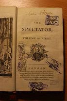Книга на английском Spectator - Volume the First 1788 г.