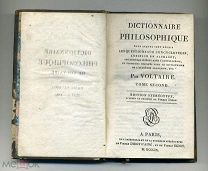 Книга Франция Париж 1809 Вольтер Voltaire Философский словарь 549