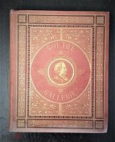 Антикварная книга «Goethe Gallerie» с оригинальных рисунков Вильгельма фон Каульбаха.