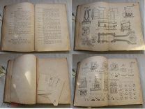 РАСПРОДАЖА редкий РИСУНКИ каталог 1899 год книга ТЕХНОЛОГИЯ металлов АТЛАС чертежей № 42