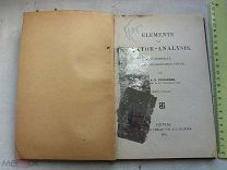 РАСПРОДАЖА редкий Элементы векторного анализа с примерами книга 1905 год № 56
