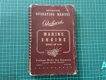 1942? Паккард Мотор. Руководство по эксплуатации судового двигателя. Модель 4М 2500.