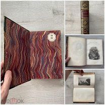 Редкое издание из личной библиотеки Николая Второго! Burns Works. 1855. Множество прекрасных гравюр!